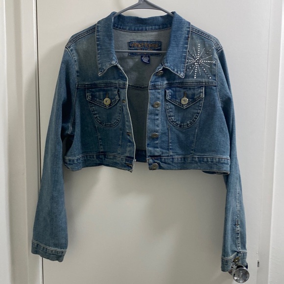 American Blues Jackets & Blazers - American Blues Denim cropped jacket